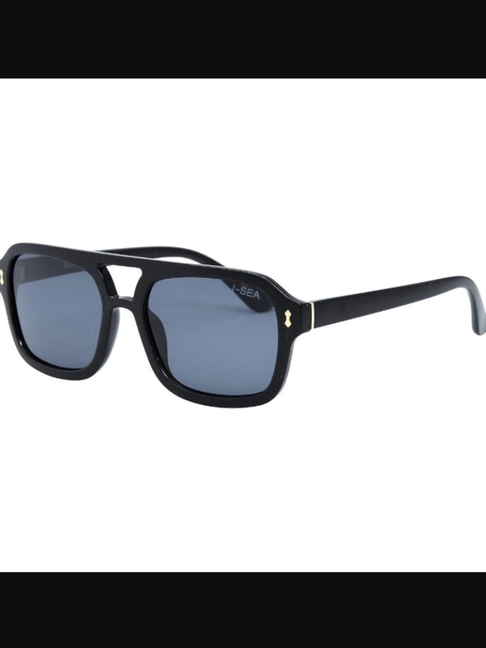 I-Sea Royal Polarized Sunglasses in Black/Smoke